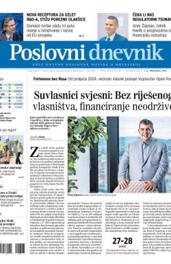 Poslovni Dnevnik - broj 4978, 1. dec 2023.