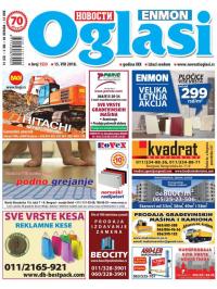 Novosti oglasi - broj 1533, 15. avg 2018.