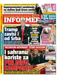 Informer - broj 2596, 3. nov 2020.