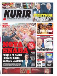 Kurir - Broj 3836 - 27. okt 2024. - Novinarnica - Sve novine na jednom ...