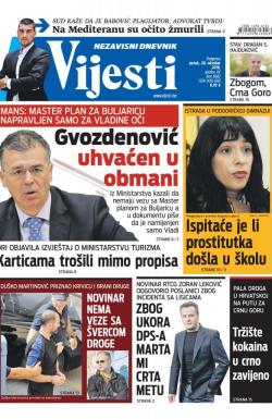 Vijesti - broj 6682, 28. okt 2016.