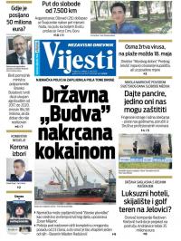 Vijesti - broj 7927, 3. maj 2020.