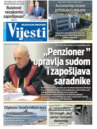 Vijesti - broj 8177, 13. jan 2021.