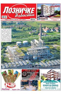 Lozničke novosti - broj 576, 29. mar 2019.