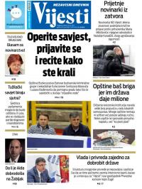 Vijesti - broj 8370, 30. jul 2021.