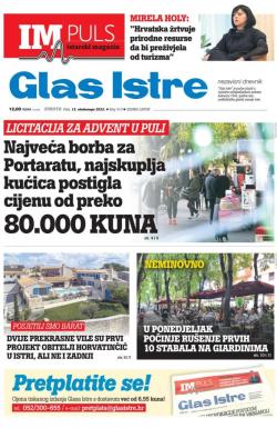 Glas Istre - broj 310, 12. nov 2022.