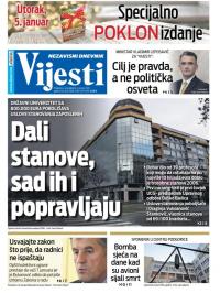 Vijesti - broj 8169, 4. jan 2021.