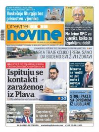 Dnevne novine - broj 2658, 16. apr 2020.