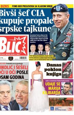 Blic - broj 6906, 7. maj 2016.