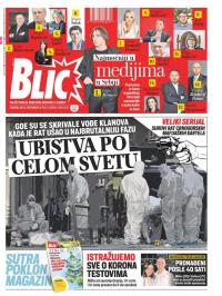 Blic - broj 8557, 21. dec 2020.