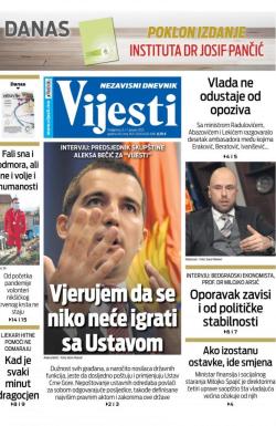 Vijesti - broj 8171, 6. jan 2021.