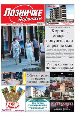 Lozničke novosti - broj 646, 31. jul 2020.