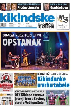 Kikindske - broj 981, 24. nov 2017.