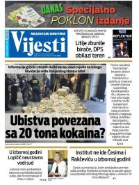 Vijesti - broj 7834, 28. jan 2020.