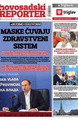 Novosadski reporter - broj 282, 10. jul 2020.