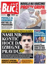 Blic - broj 8482, 7. okt 2020.