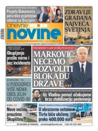 Dnevne novine - broj 2681, 15. maj 2020.