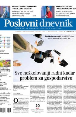 Poslovni Dnevnik - broj 4971, 22. nov 2023.