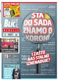 Blic - broj 8395, 12. jul 2020.