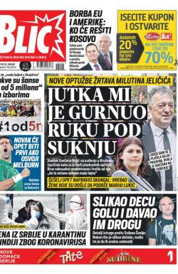 Blic - broj 8242, 30. jan 2020.