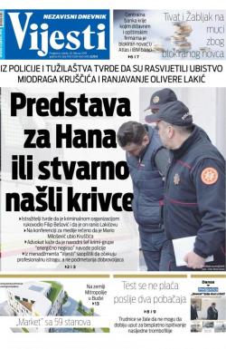 Vijesti - broj 7497, 20. feb 2019.