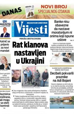 Vijesti - broj 7951, 28. maj 2020.