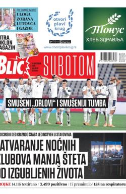 Blic - broj 8520, 14. nov 2020.