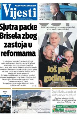 Vijesti - broj 7191, 16. apr 2018.