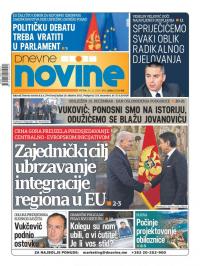 Dnevne novine - broj 2560, 20. dec 2019.