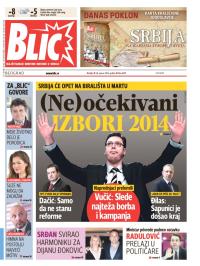 Blic - broj 6091, 26. jan 2014.