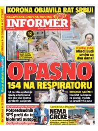 Informer - broj 2500, 14. jul 2020.