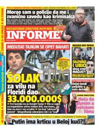 Informer - broj 3341, 11. apr 2023.