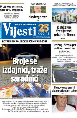 Vijesti - broj 8541, 20. jan 2022.