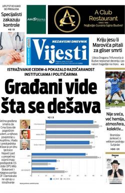 Vijesti - broj 7643, 19. jul 2019.