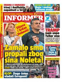 Informer - broj 2162, 3. jun 2019.