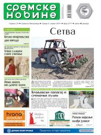 Sremske Novine - broj 2771, 9. apr 2014.