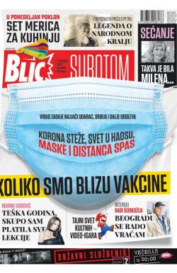 Blic - broj 8492, 17. okt 2020.