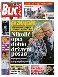 Blic - broj 7277, 20. maj 2017.