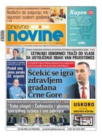 Dnevne novine - broj 3082, 27. avg 2021.