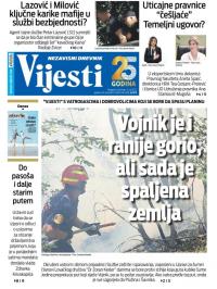 Vijesti - broj 8718, 21. jul 2022.