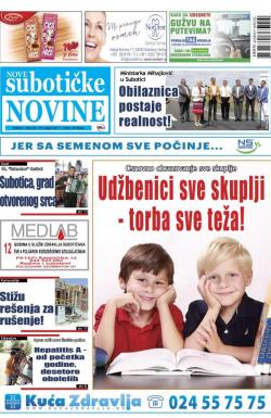 Nove Subotičke novine - broj 34, 25. avg 2017.