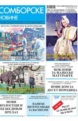 Somborske novine - broj 3654, 5. jul 2024.