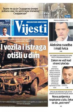 Vijesti - broj 7724, 7. okt 2019.