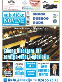 Nove Subotičke novine - broj 8, 21. feb 2014.