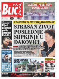 Blic - broj 8740, 29. jun 2021.