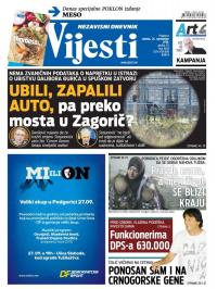 Vijesti - broj 6646, 24. sep 2016.