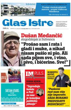 Glas Istre - broj 105, 16. apr 2022.