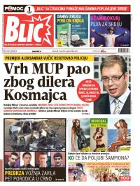 Blic - broj 6233, 21. jun 2014.