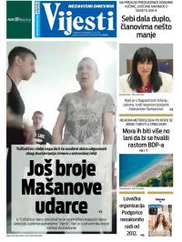 Vijesti - broj 7646, 22. jul 2019.