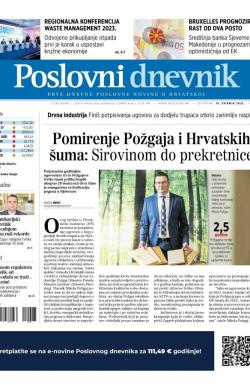 Poslovni Dnevnik - broj 4842, 18. maj 2023.